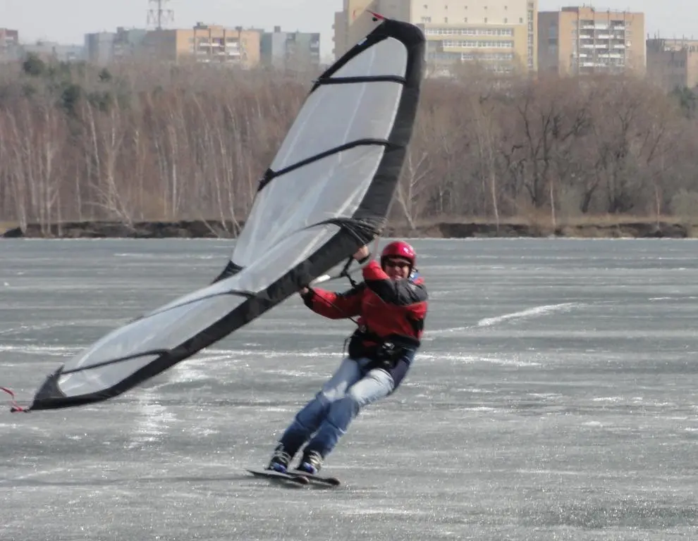 Kitewing на льду