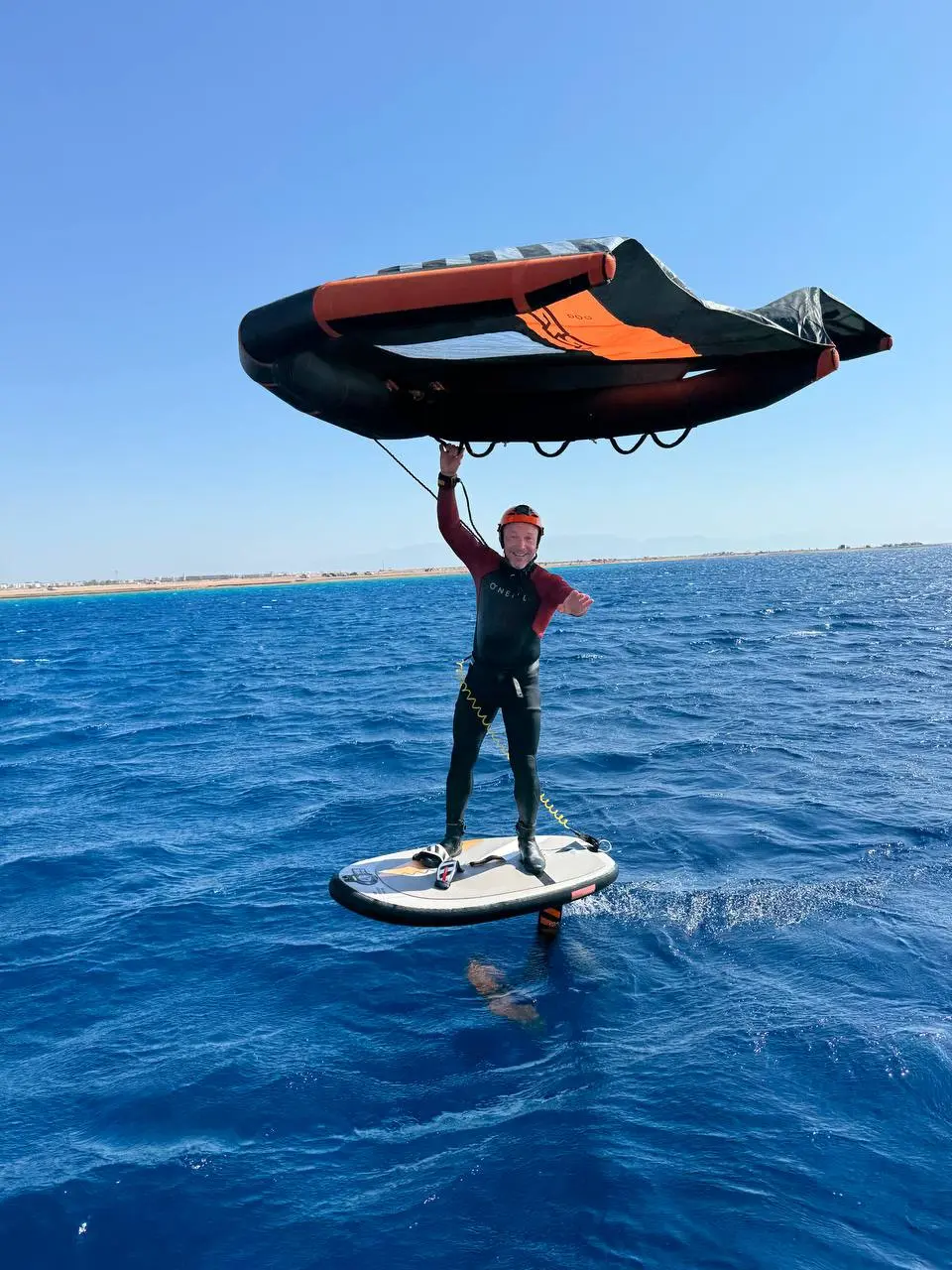 A first lesson with a wing