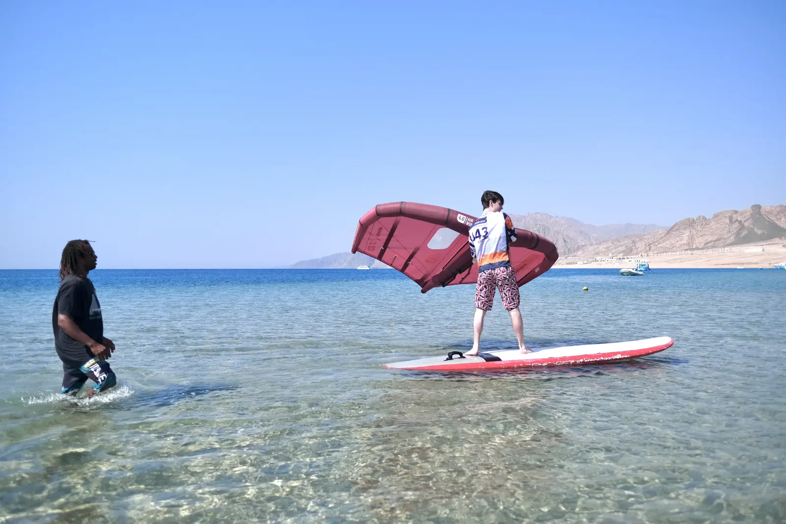 Этап 1. SUP + швертовая доска